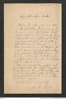 Nachlass Franz Steindachner, Brief von M. Nowicki-Sila an Franz Steindachner, Inv.Nr. 370.09, Seite 1